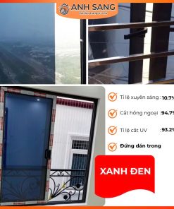 Decal phản quang, phim cách nhiệt màu xanh đen
