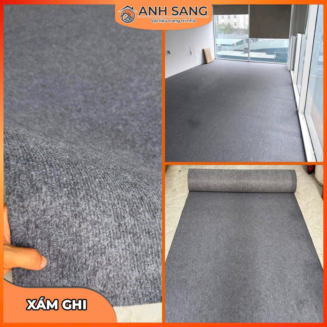 Thảm Nỉ Sự Kiện Màu Xám Ghi: Giải Pháp Tinh Tế Cho Không Gian Hiện Đại