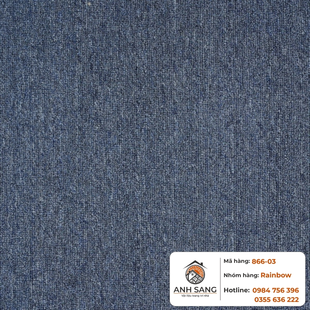 Thảm Cuộn 1 Màu Rainbow 866-03